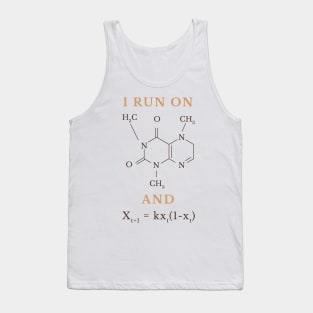 Funny caffeine design Tank Top